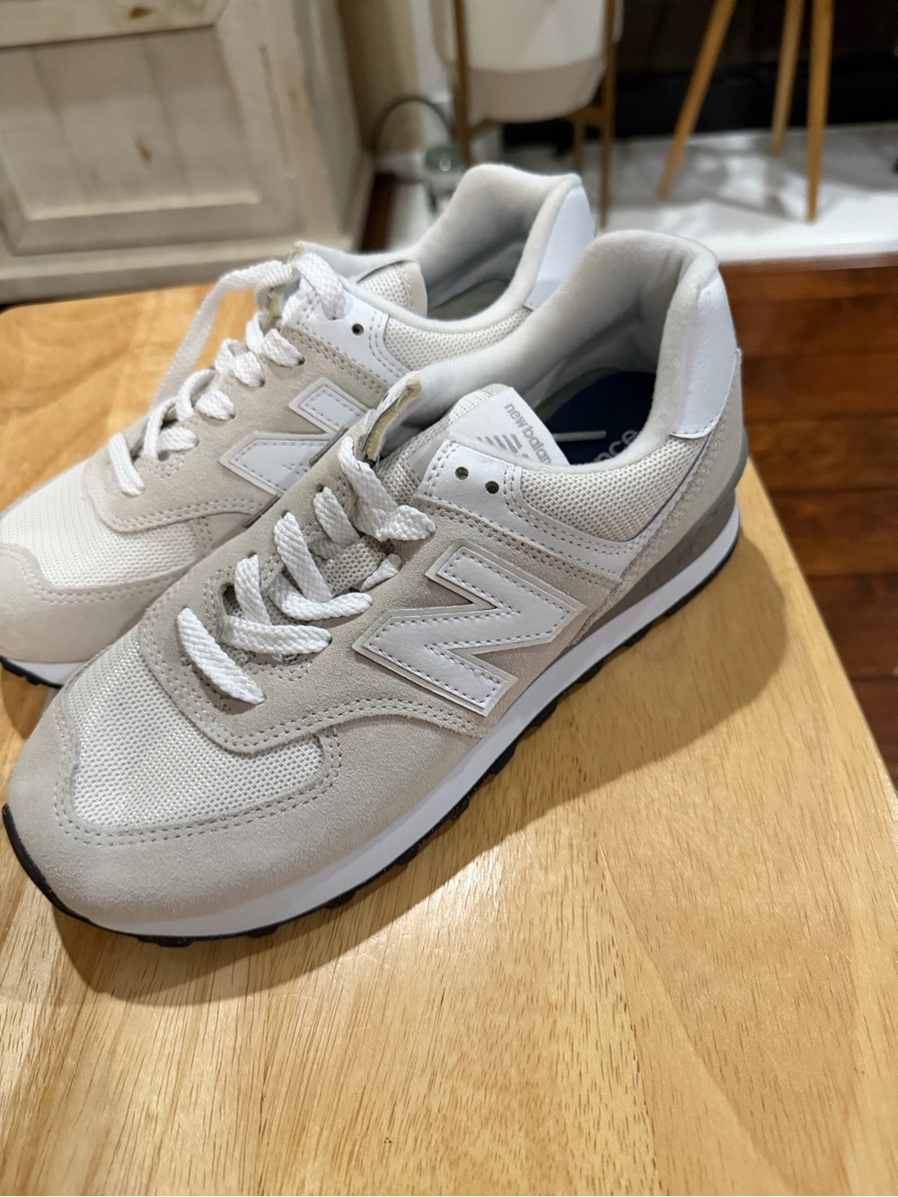 New Balance 574 Unworn in Neutral Color